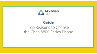Cisco 8800 Series Phone