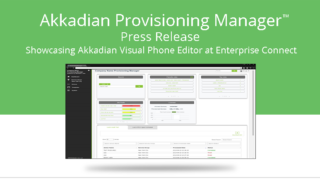 Akkadian Visual Phone Editor at Enterprise Connect