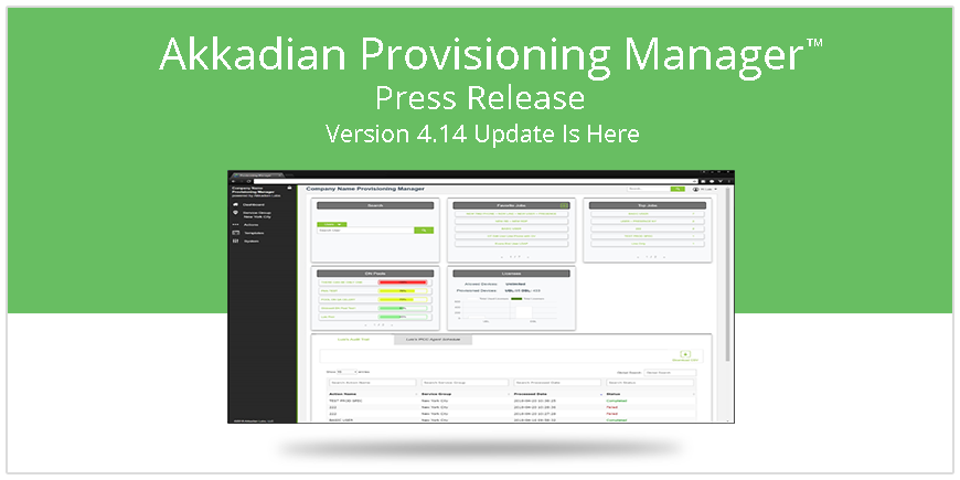 Akkadian Provisioning Manager Version 4.14
