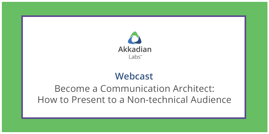 communication architect webinar