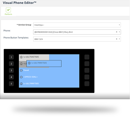 Visual Phone Editor