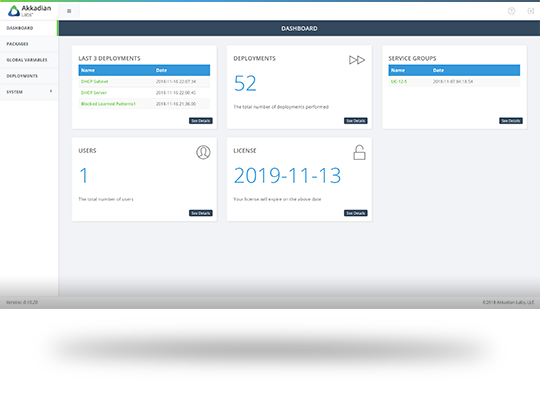 Akkadian Labs SiteBuilder Homepage
