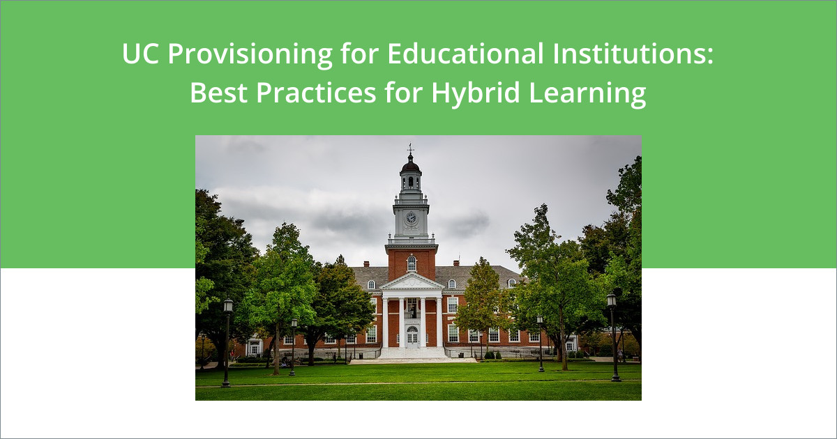 education and hybrid learning provisioning