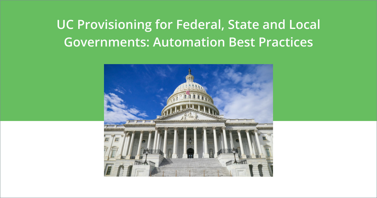 automated provisioning for governments