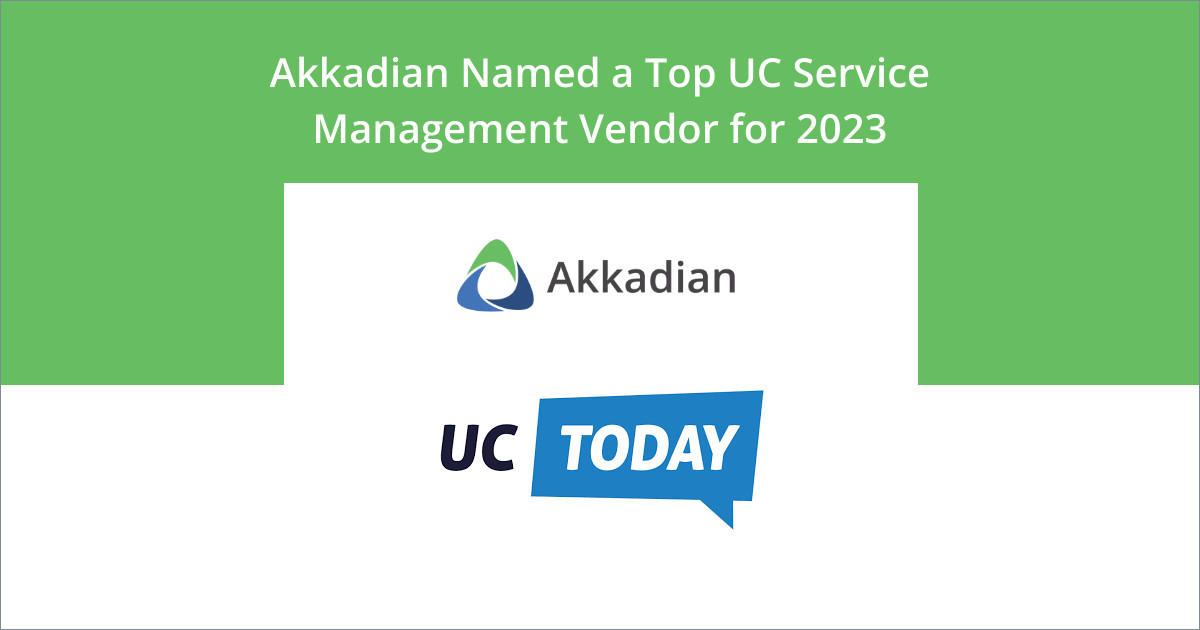 Akkadian name top uc service management vendor
